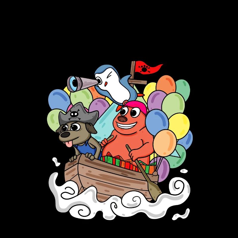 7 Geburtstag Piratenschiff Kindergeburtstag