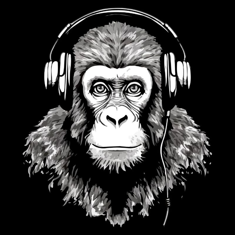 Chita, der audiophile Affe