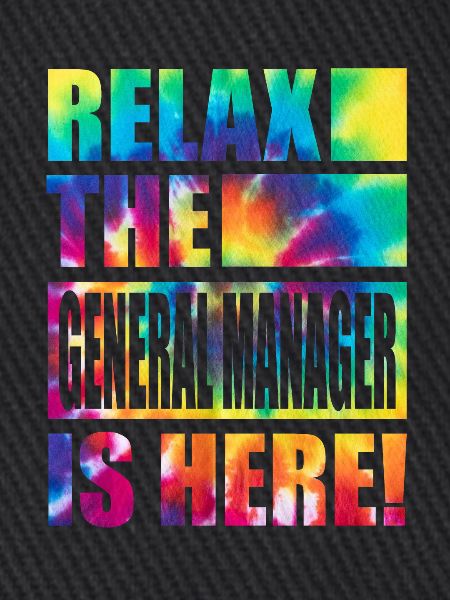 General Manager Lustiger Spruch