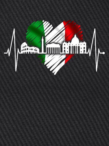 Rzym Koloseum Heartbeat Roma Skyline Rzym Włochy