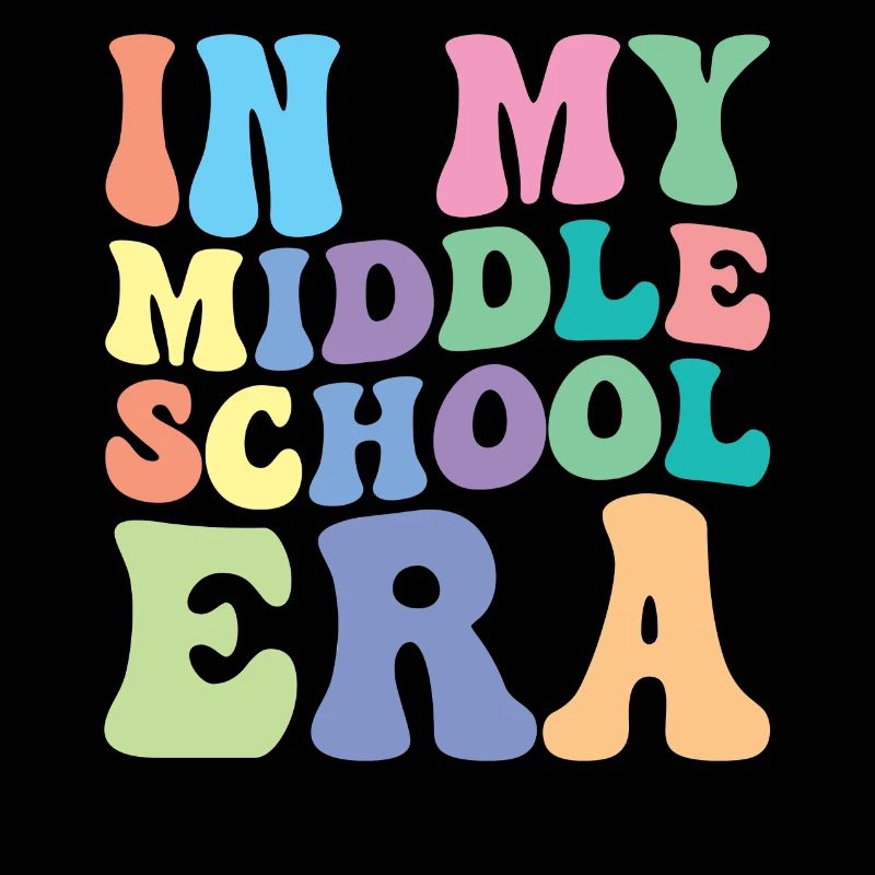 Realschule Retro Groovy Student