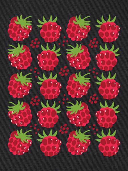 Himbeere Beeren Frucht Muster