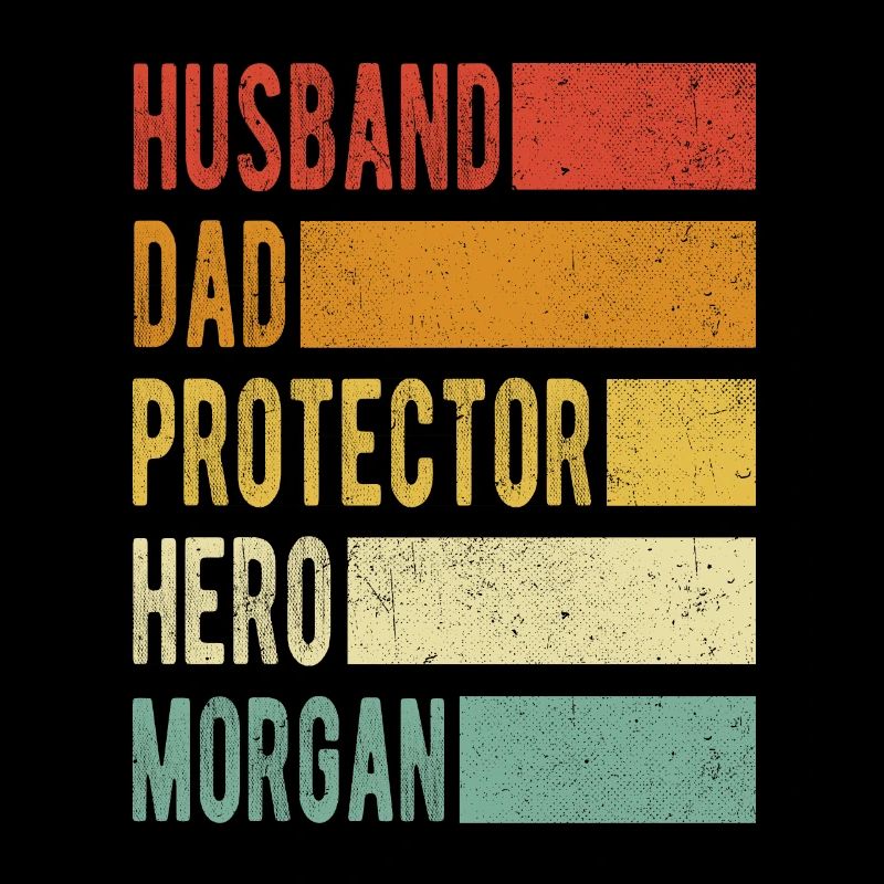 Morgan Name Dad Gift