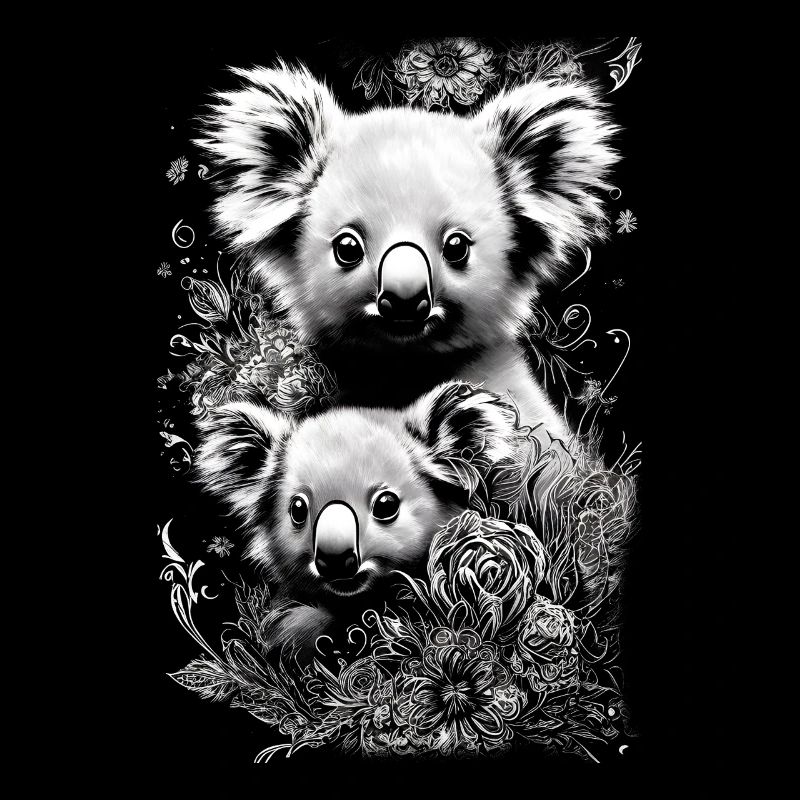 Bébés koalas mignons et adorables