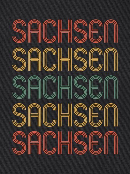 Sachse Sächsin Sachsen