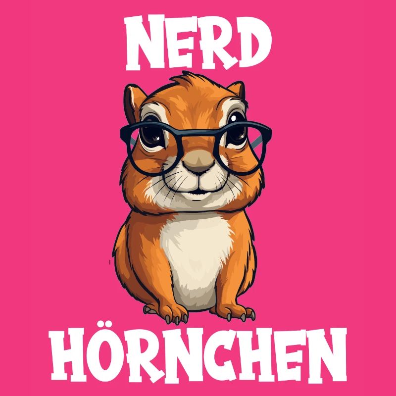 Nerdhörnchen Junge Jungen Erdhörnchen Nerdy Nerd