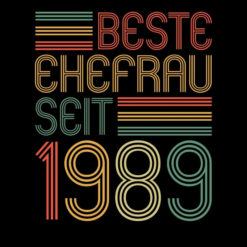 Beste Ehefrau seit 1989 35.Hochzeitstag