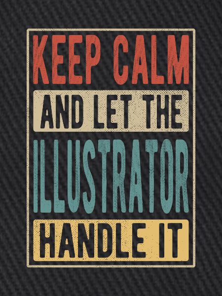 Illustrator Retro Geschenk