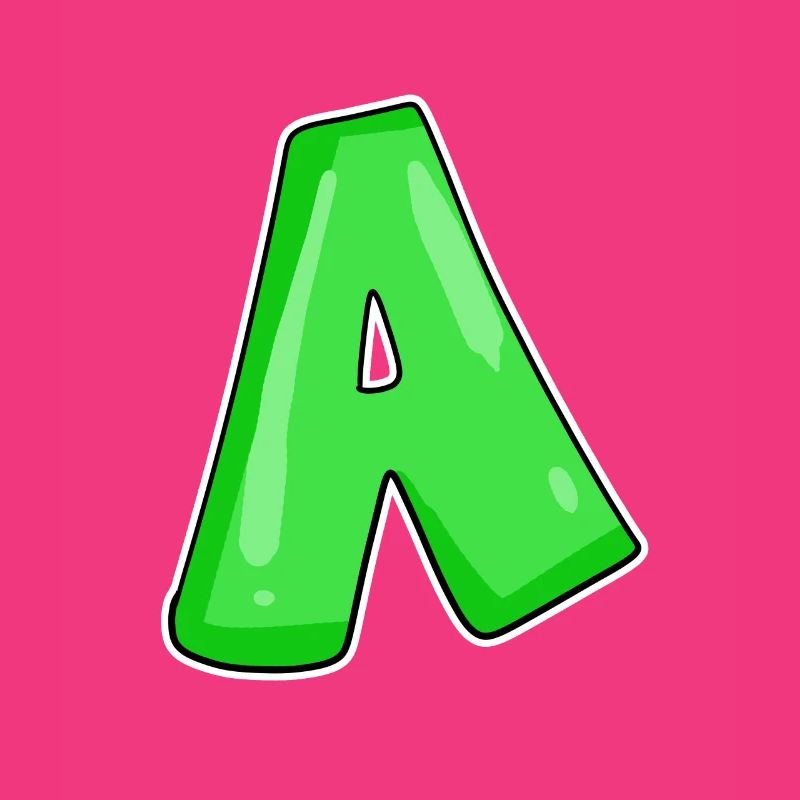 Buchstabe A Anfangsbuchstabe