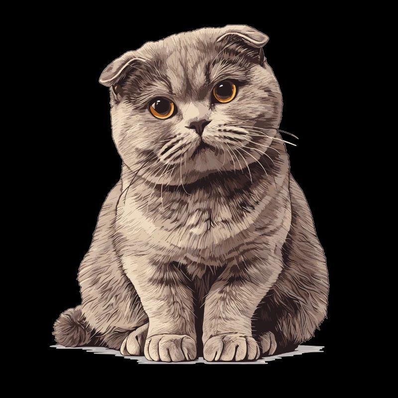 Scottish Fold Kätzchen Scottish Fold Katze