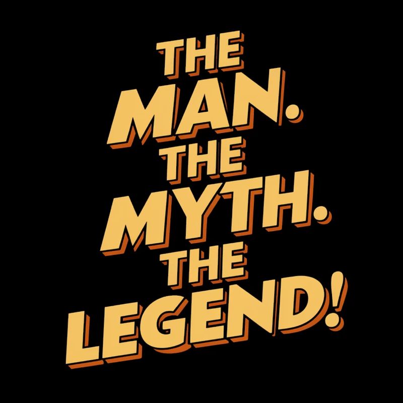 Der Mann, Der Mythos, Die Legende