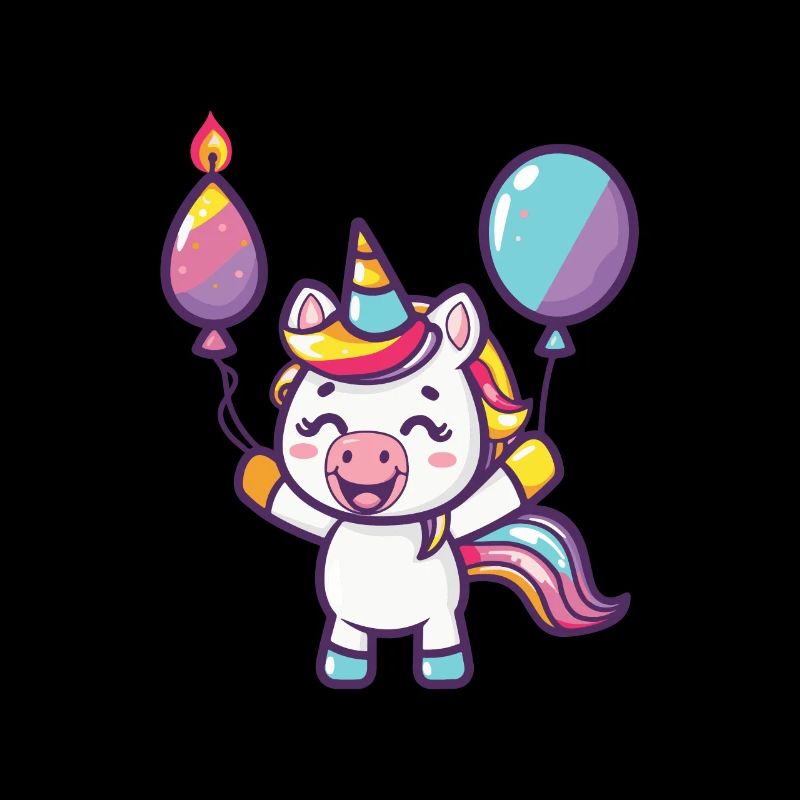 Licorne Anniversaire Bébé