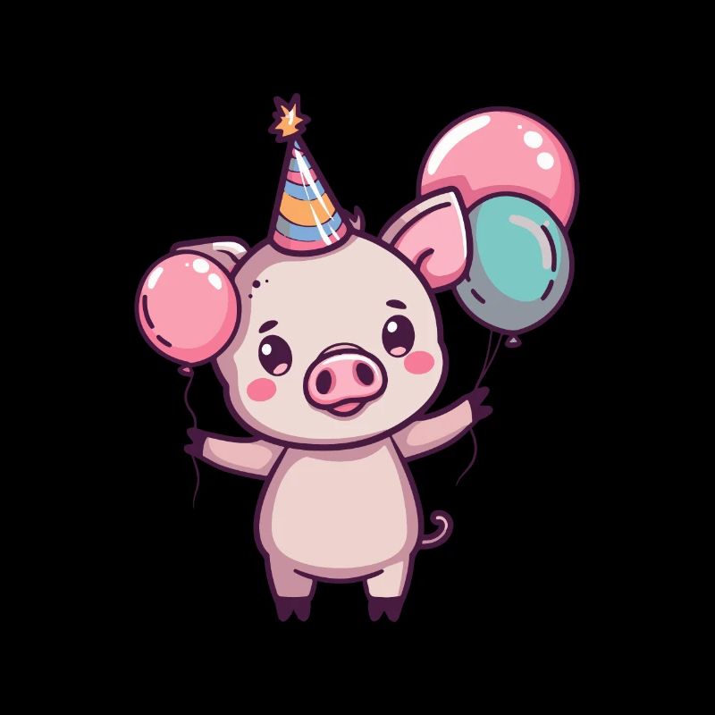 Cochon Anniversaire Bébé Sanglier