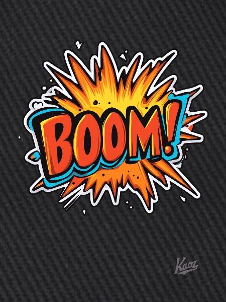 Cartoon-Explosion: Boom!