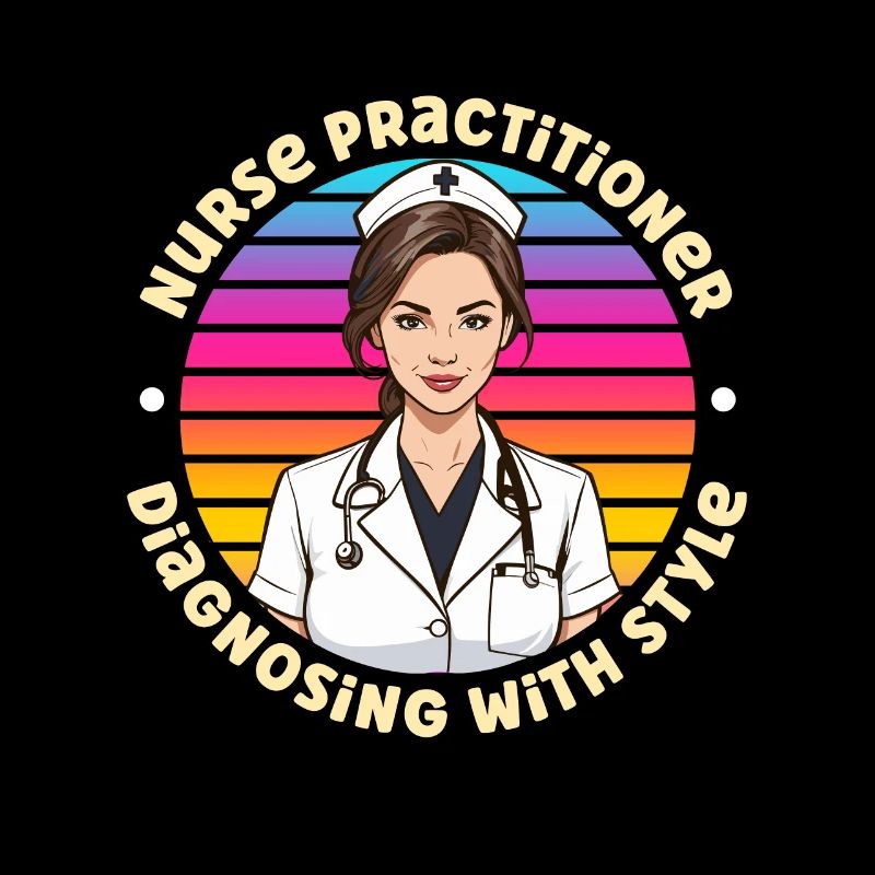 Nurse Practitioner Diagnosing With Style Medical