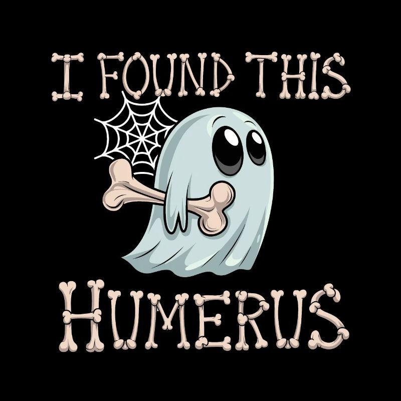 Halloween Ghost Nurse Bone Funny