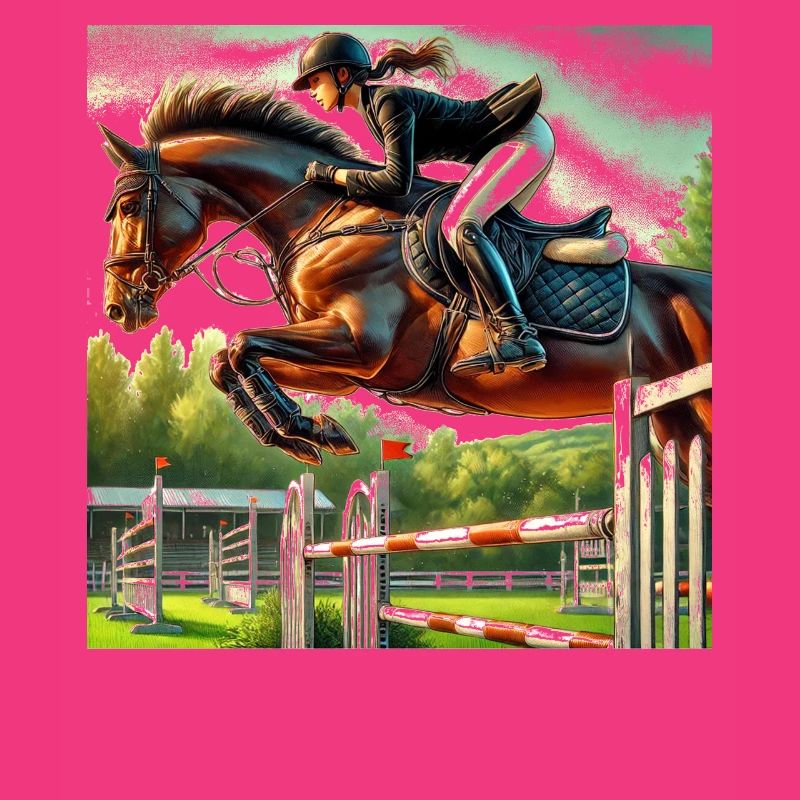 Cavalier de saut d’obstacles