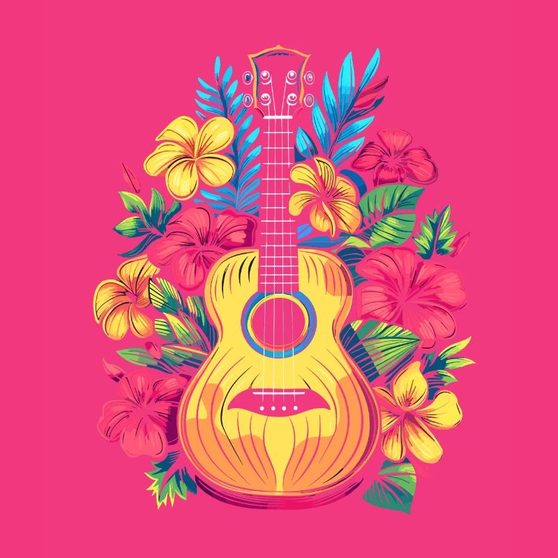 Ukulele Comic Look