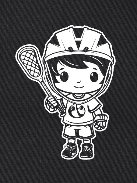 Lacrosse Junge