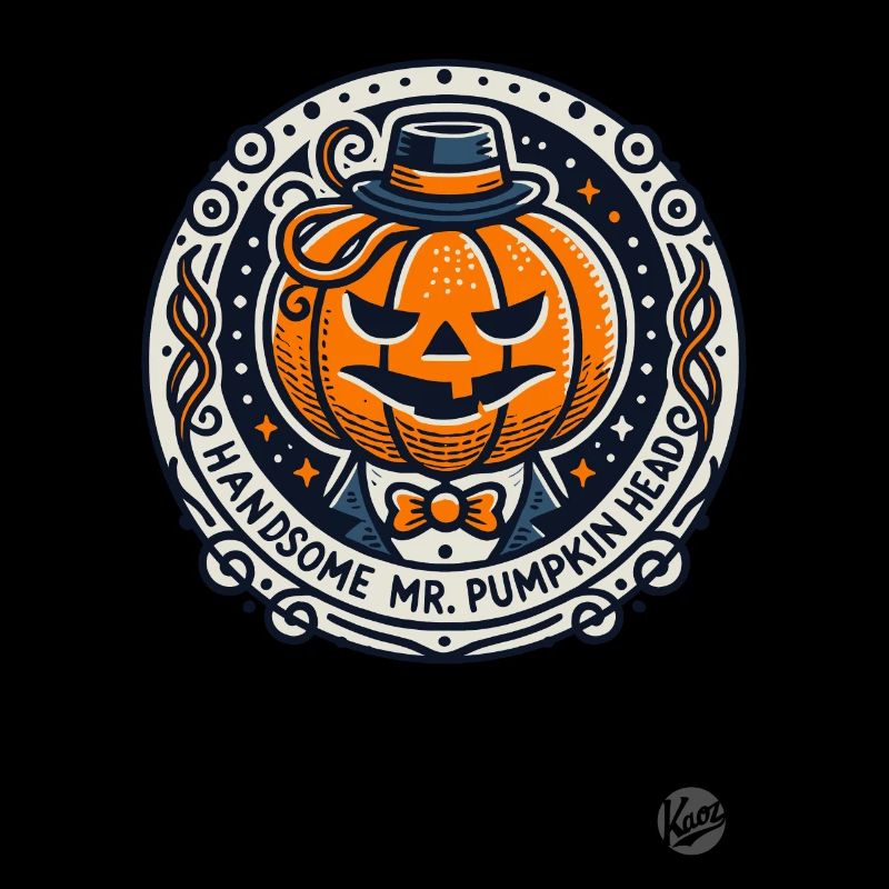 The handsome Mr. Pumpkin Head