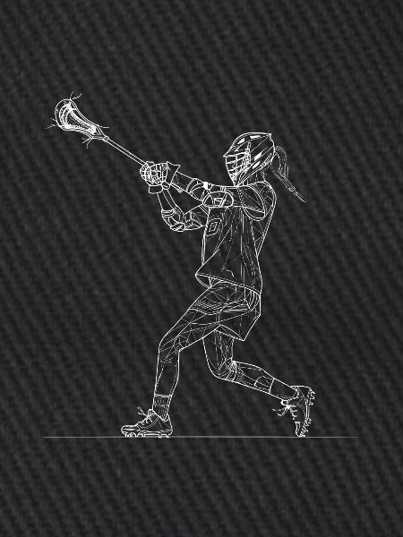Lacrosse player
