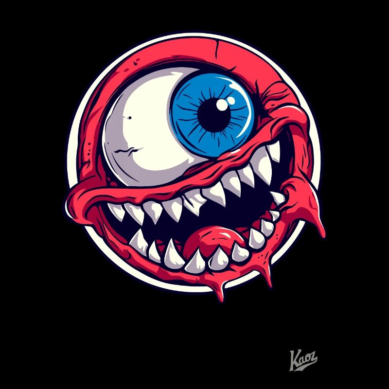 Funny Horror Cyclops Eye