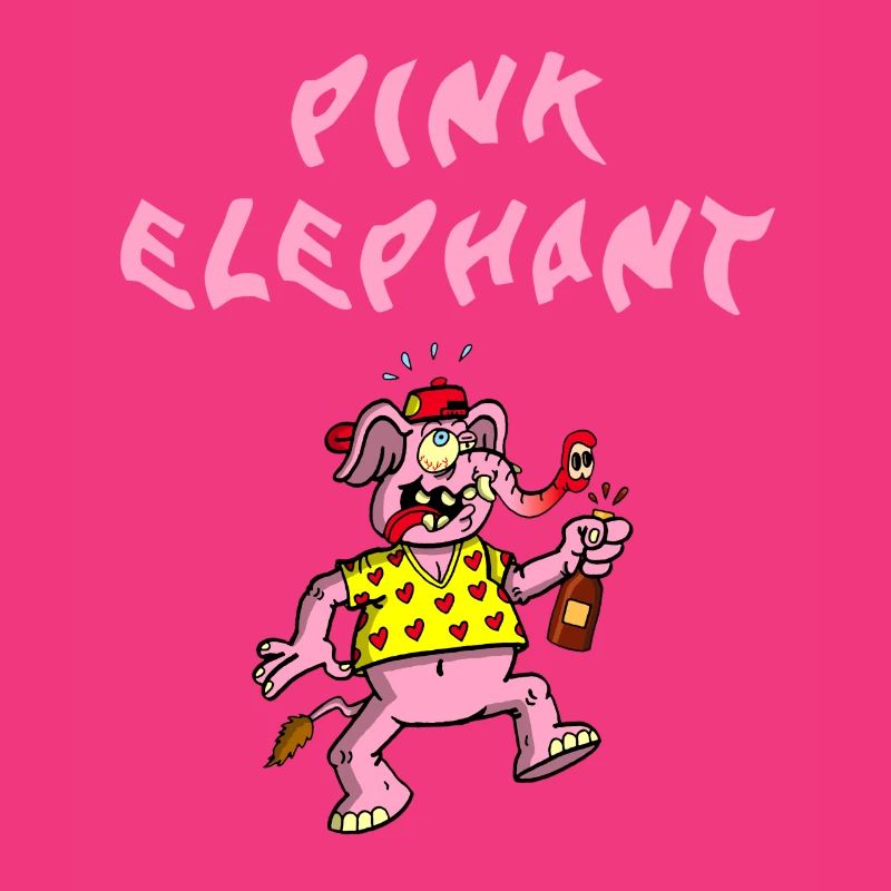 Rosa Elefant