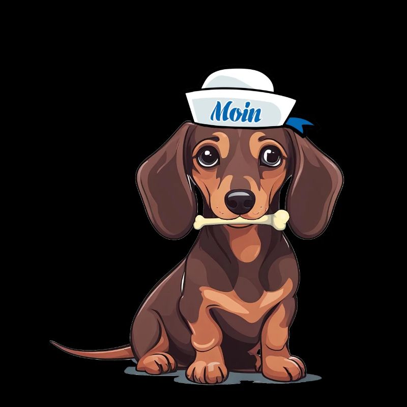 Sailor Dog Dachshund Sailor Maritime Moin