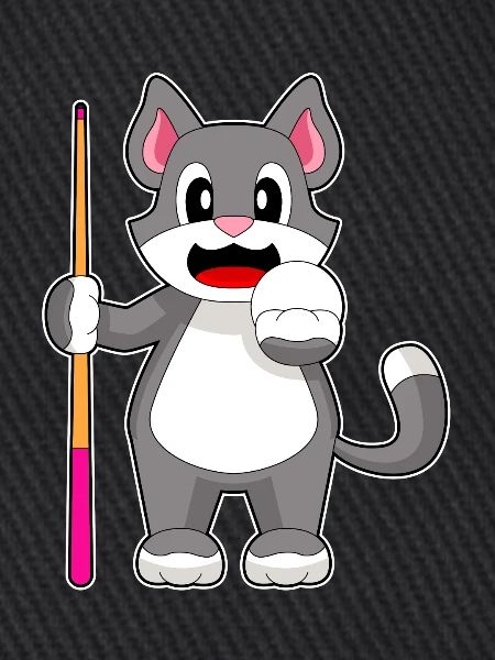 Katze Billiard Queue