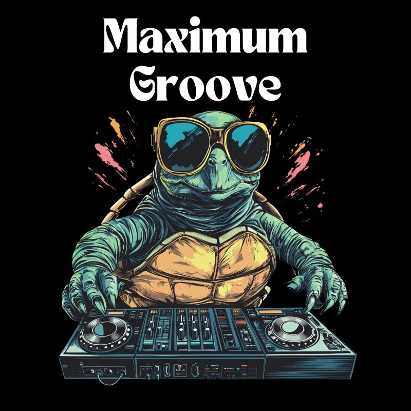 Maximum Groove - Cool DJ turtle