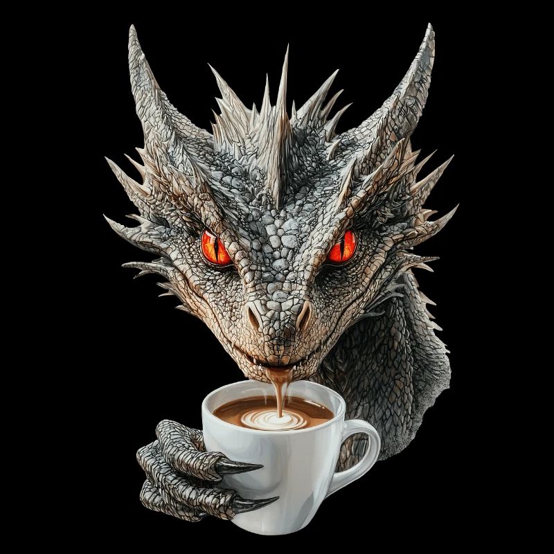 Drachen Kaffee