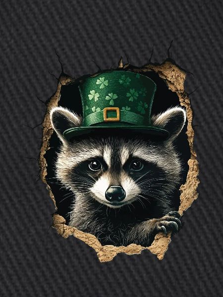 St. Patrick Waschbär