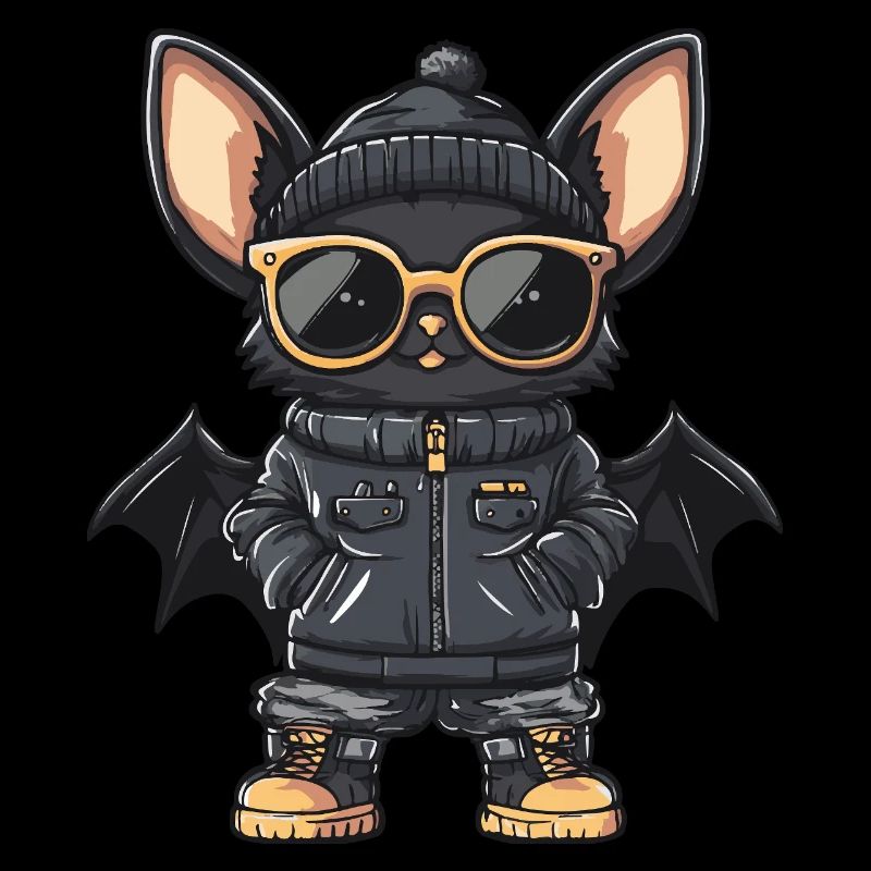 Fledermaus Cool Comic