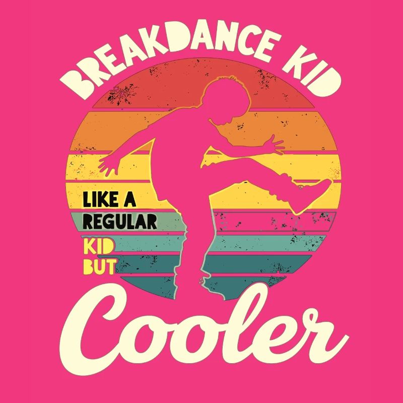 Breakdance Kid Breakdancer Retro Dance B-Boys