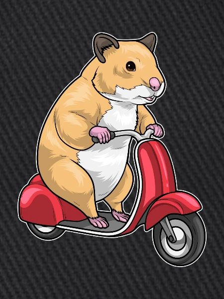 Hamster Motorroller