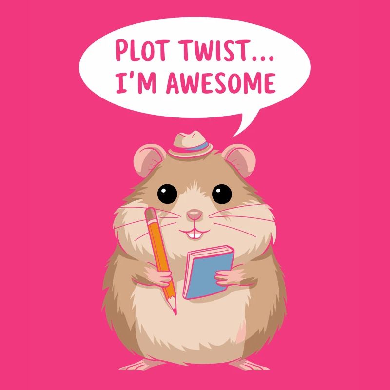Hamster Author: Plot Twist... I'm great