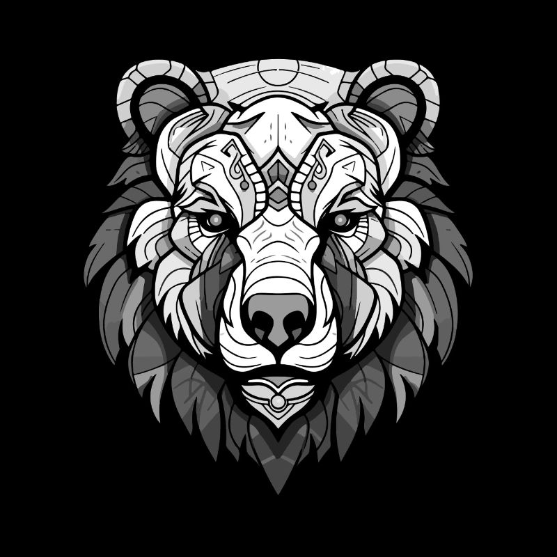 Polar Bear Head Polar Bear