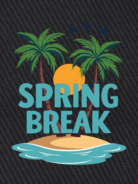 Spring Break Palmen Strand