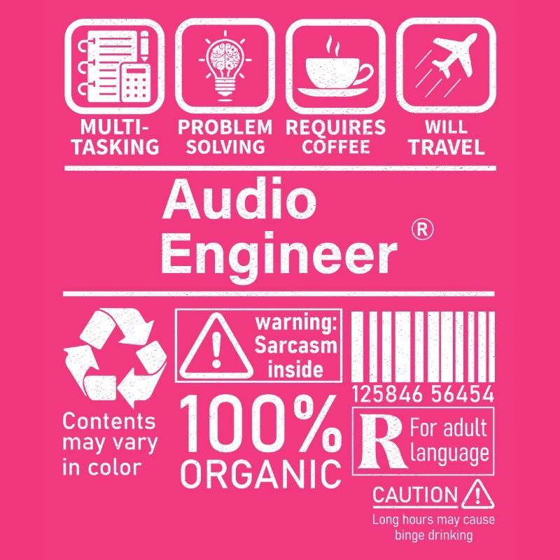 Audio Engineer multi tasking problem solving