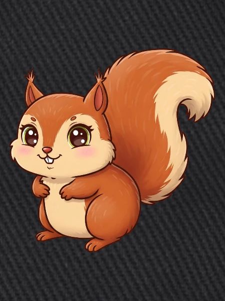 Tier Cartoon Eichhörnchen