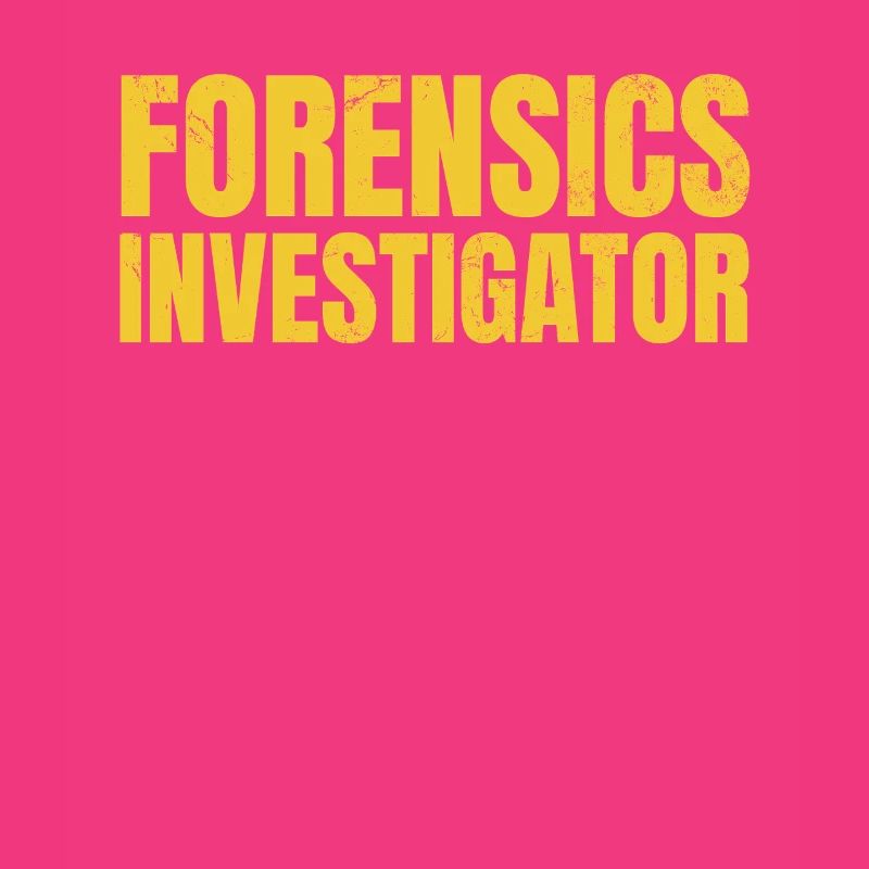 Forensic Investigator Gift Forensics Science