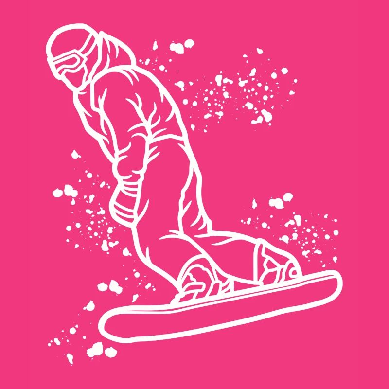 Snowboarder Snowboarding Snowboard