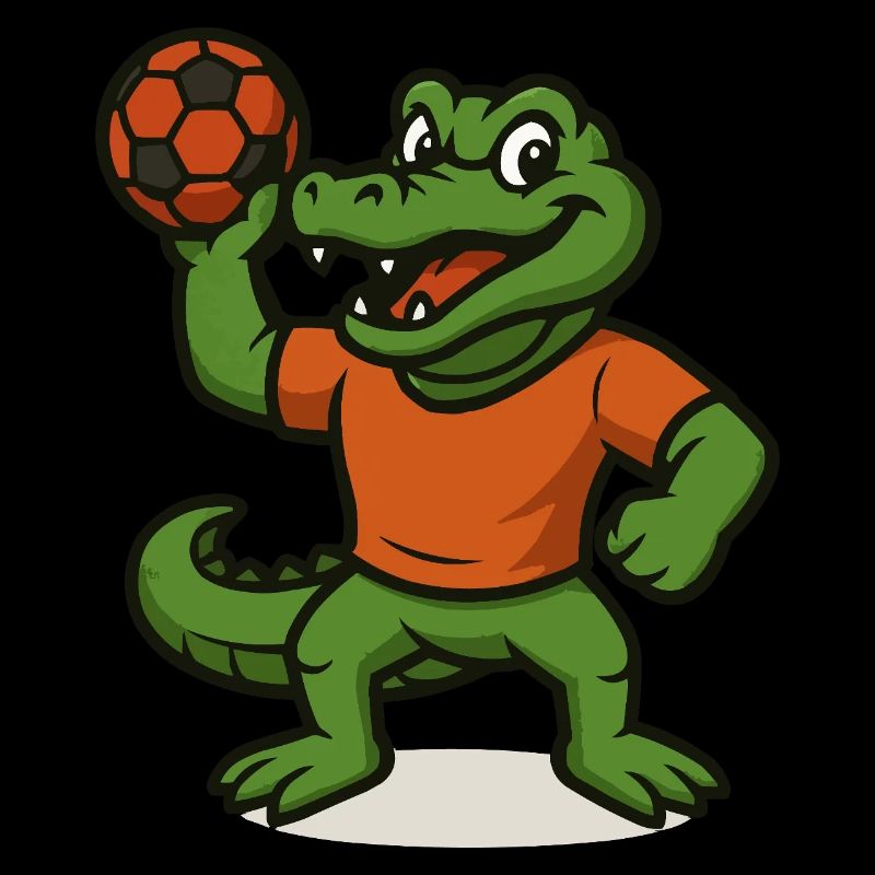handball krokodil