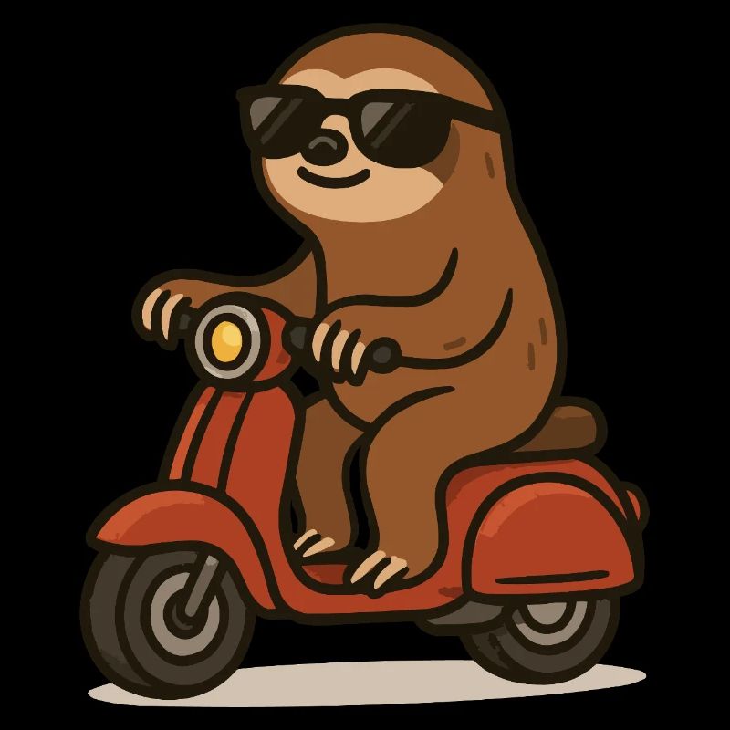 Sloth Moped