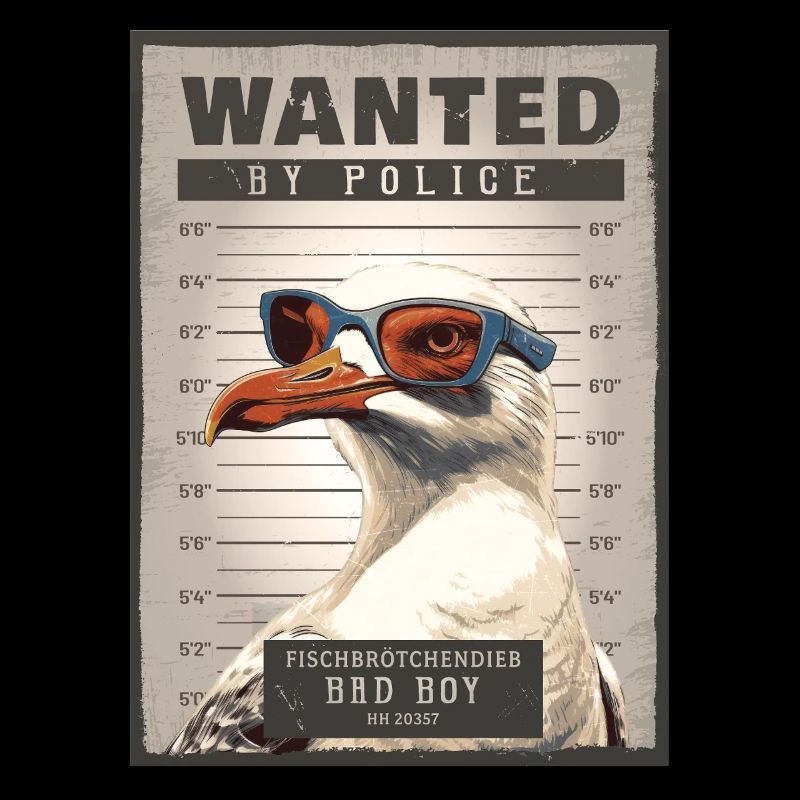 Fish Roll Thief Seagull