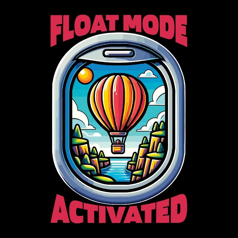 Hot Air Ballooning Float Mode Activated Aeronaut