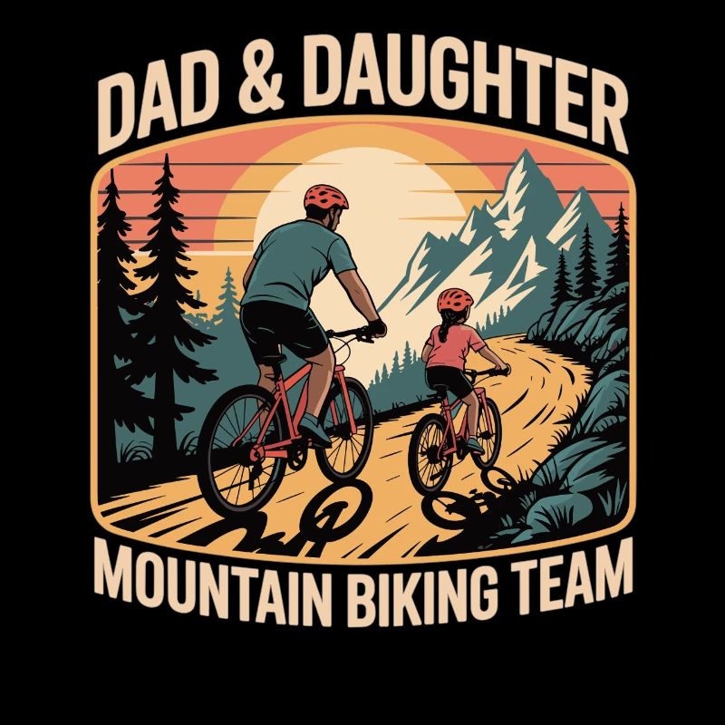 Vater-Tochter MTB Abenteuer