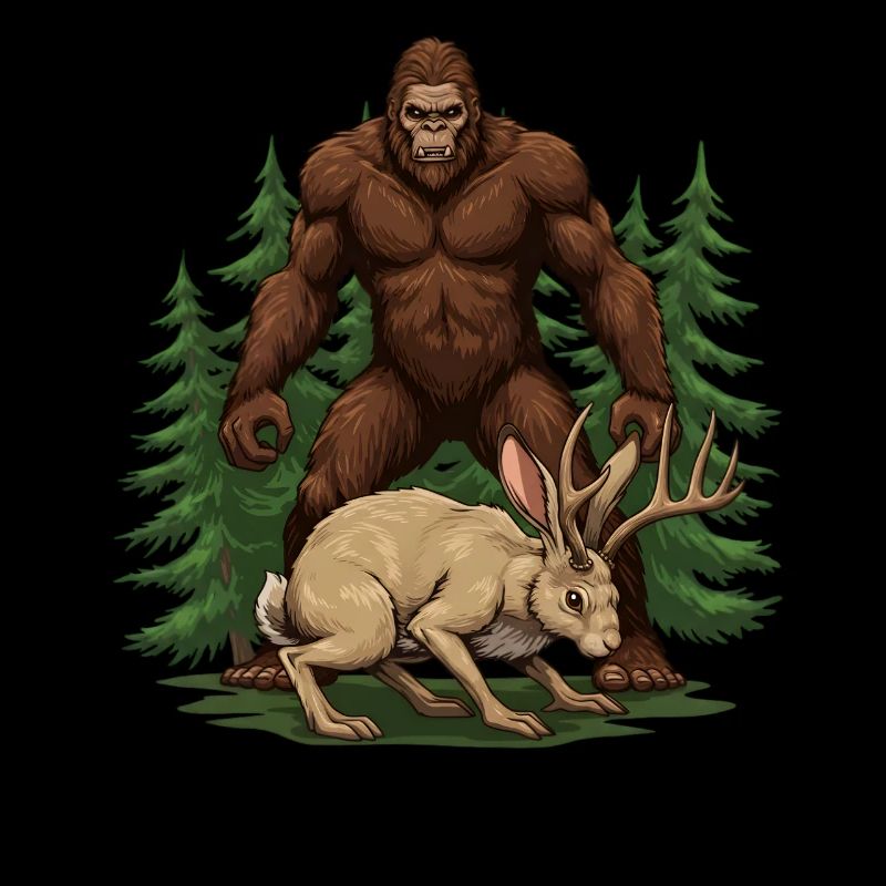 Jackalope Bigfoot