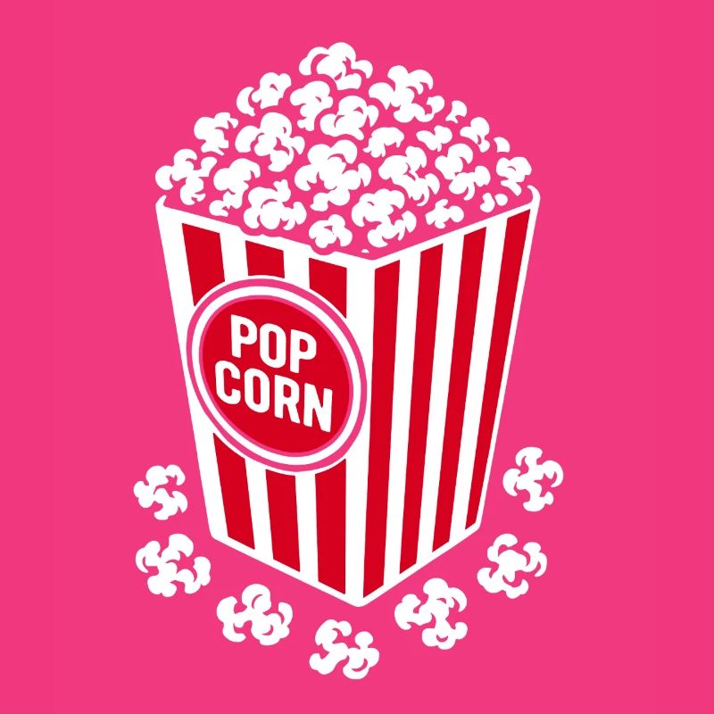 Frisches Popcorn - knusprig, lecker - Geschenk