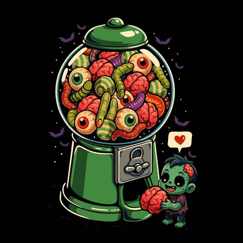 Kaugummi-Zombie